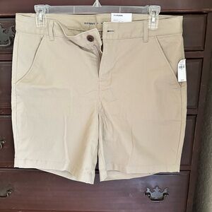 Old Navy Women's Tan Bermuda Shorts